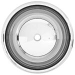 vidaXL Umývadlo 40x15 cm keramické strieborné – Obrázok 3