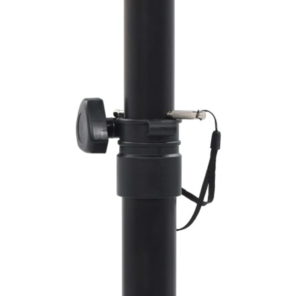 vidaXL Štúdiové stojany na reproduktory 2 ks čierne oceľové – Obrázok 7