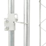 vidaXL Vonkajšia voliéra pre psy so strechou 100x100x125 cm – Obrázok 4