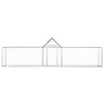 vidaXL Kurín 5x1x1,5 m, pozinkovaná oceľ – Obrázok 2