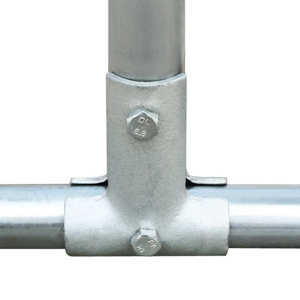 vidaXL Kurín 5x1x1,5 m, pozinkovaná oceľ – Obrázok 5