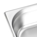 vidaXL Gastronádoby 4 ks, GN 1/2, 100 mm, nehrdzavejúca oceľ – Obrázok 7