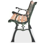 vidaXL Záhradná lavička 122 cm, drevo – Obrázok 3