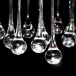 vidaXL Luster s 85 krištáľmi, biely – Obrázok 3