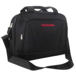 vidaXL Päť-dielna súprava batožiny, čierna – Obrázok 4