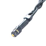 Ozdobné kríky, tvar gule so solárnou LED reťazou, 2ks, umelé listy, 27 cm – Obrázok 8