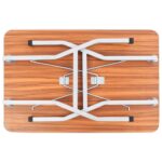 vidaXL Nastaviteľný stôl na úpravu psov/mačiek/domácich zvierat, 2 slučky – Obrázok 3