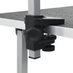 vidaXL Nastaviteľný stôl na úpravu psov/mačiek/domácich zvierat, 2 slučky – Obrázok 4