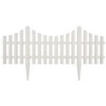 Biely trávnikový lem 17 ks / 10 m – Obrázok 2