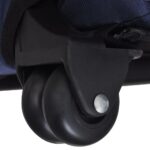 Modrý skladací viacúčelový vozík pre domáce zvieratá – Obrázok 4