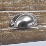 vidaXL Nočný stolík s 1 zásuvkou, hnedý a biely – Obrázok 3