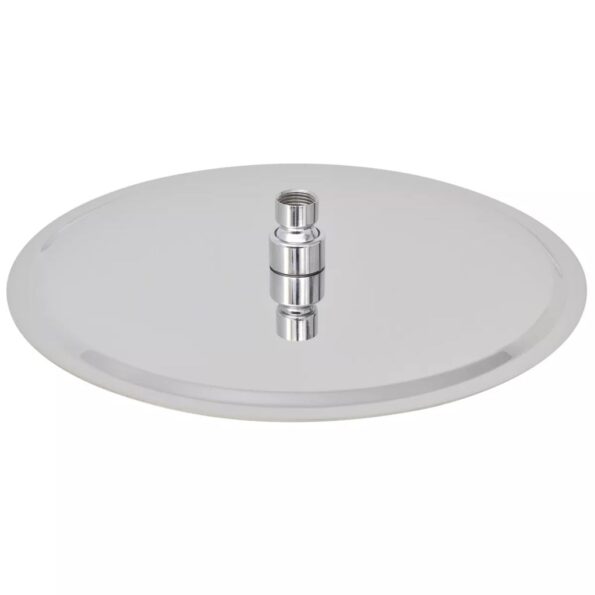 vidaXL Sprchová hlavica, nehrdzavejúca oceľ, 30cm, okrúhla – Obrázok 4