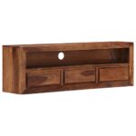 vidaXL TV stolík zo sheeshamového dreva 120x30x40 cm – Obrázok 12