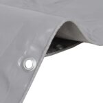 vidaXL Celta 650 g/m², 6x8 m, sivá – Obrázok 2