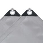 vidaXL Celta 650 g/m², 6x8 m, sivá – Obrázok 4