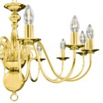 vidaXL Luster, zlatý 12 x žiarovky E14 – Obrázok 9