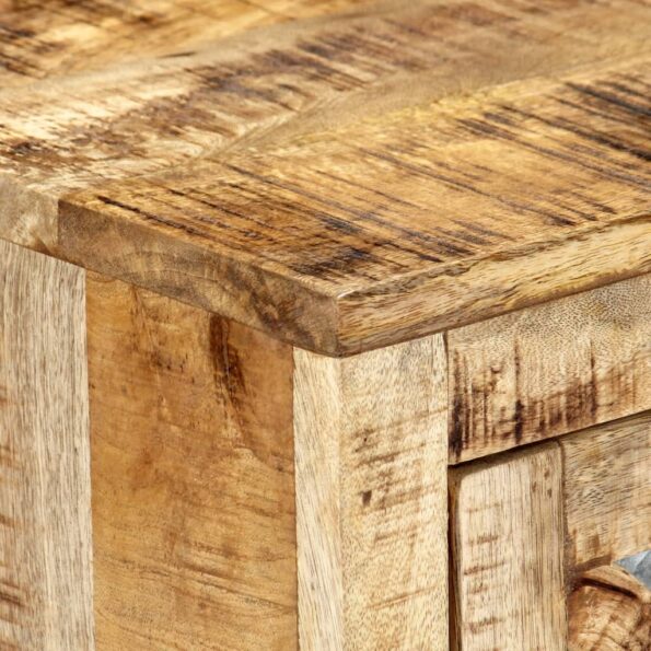 vidaXL Nočný stolík 40x30x50 cm masívne mangovníkové drevo – Obrázok 2