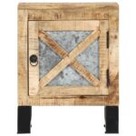 vidaXL Nočný stolík 40x30x50 cm masívne mangovníkové drevo – Obrázok 3