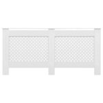 vidaXL Kryt na radiátor, biely 172x19x81,5 cm, MDF – Obrázok 3