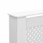 vidaXL Kryt na radiátor, biely 172x19x81,5 cm, MDF – Obrázok 5