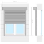 vidaXL Predokenná roleta, hliník 100x130 cm, antracitová – Obrázok 3