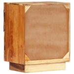 vidaXL Nočný stolík 40x30x50 cm, recyklovaný masív – Obrázok 2