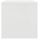 vidaXL Nočný stolík biely 40x30x30 cm drevotrieska – Obrázok 5