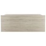 vidaXL Nástenný nočný stolík, dub somoma 40x30x15 cm, kompozitné drevo – Obrázok 4