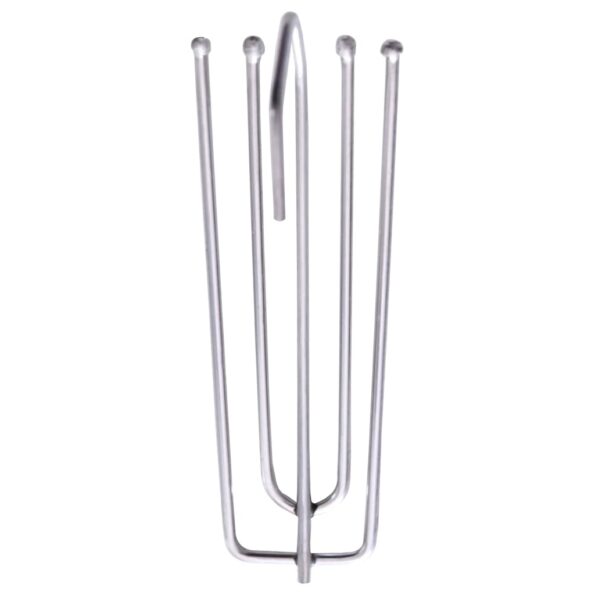 vidaXL Zatemňovací záves s háčikmi, zamat, tmavomodrý 290x245 cm – Obrázok 5