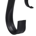 vidaXL Mozaikové ohnisko so stolom, tehlovo biele 68 cm, keramika – Obrázok 6