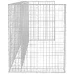 vidaXL Gabiónová stena na odpadkové koše,pozinkovaná oceľ 320x100x120cm – Obrázok 5