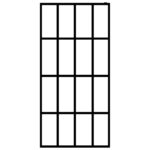 vidaXL Sprchová zástena walk-in, priehľadné tvrdené sklo 118x190 cm – Obrázok 3