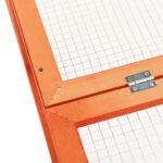 vidaXL Králikáreň 183x90x46,5 cm masívne jedľové drevo – Obrázok 6