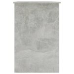 vidaXL Stôl betónovo-sivý 100x50x76 cm drevotrieska – Obrázok 5