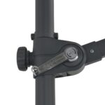 vidaXL Závesný slnečník s oceľovou tyčou azúrovo-modrý 300 cm – Obrázok 7