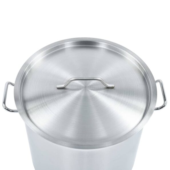 vidaXL Veľkoobjemný hrniec 50 l 40x40 cm nehrdzavejúca oceľ – Obrázok 4