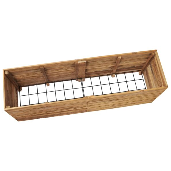 VXL8719883760735_g_en_hd_4.jpg vidaXL Vyvýšený záhon 150x40x55 cm, tíkový masív a oceľ – Obrázok 5