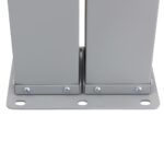 vidaXL Zaťahovacia bočná markíza 170x600 cm, červená – Obrázok 7