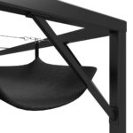 vidaXL Záhradný altánok so zaťahovacou strechou 3x3 m antracitový – Obrázok 7