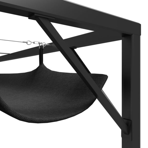 vidaXL Záhradný altánok so zaťahovacou strechou 3x3 m antracitový – Obrázok 7