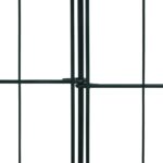vidaXL Záhradný plot 115x79 cm, zelený – Obrázok 5