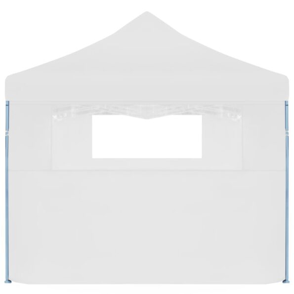 vidaXL Skladací párty stan s 5 bočnými stenami biely 3x9 m – Obrázok 6