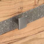 vidaXL Konzolový stolík 90x30x75 cm akáciový masív – Obrázok 5