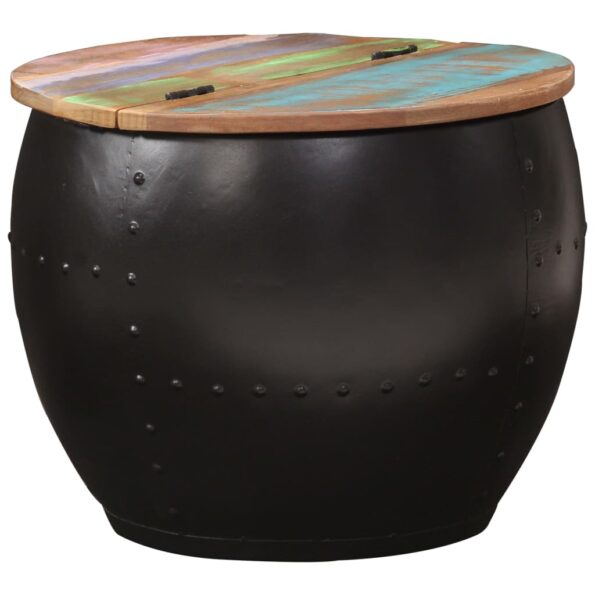 vidaXL Konferenčný stolík 53x43 cm, recyklovaný masív – Obrázok 11