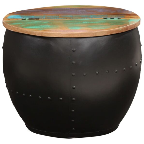 vidaXL Konferenčný stolík 53x43 cm, recyklovaný masív – Obrázok 3