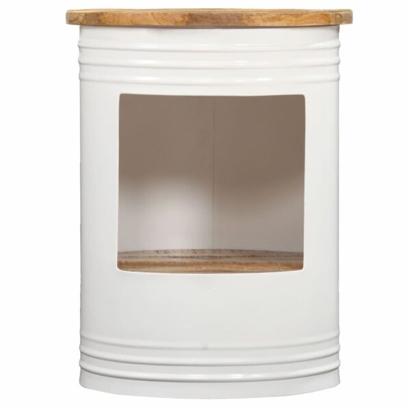 vidaXL Konferenčný stolík 43x55 cm masívne mangovníkové drevo – Obrázok 2