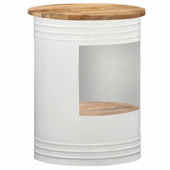 vidaXL Konferenčný stolík 43x55 cm masívne mangovníkové drevo – Obrázok 7