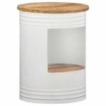 vidaXL Konferenčný stolík 43x55 cm masívne mangovníkové drevo – Obrázok 8