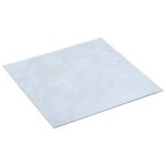 vidaXL Samolepiace podlahové dosky 5,11 m², PVC, biely mramor – Obrázok 3