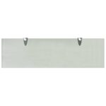 vidaXL Nástenná polička 2 ks sklo 70x20 cm 8 mm – Obrázok 4